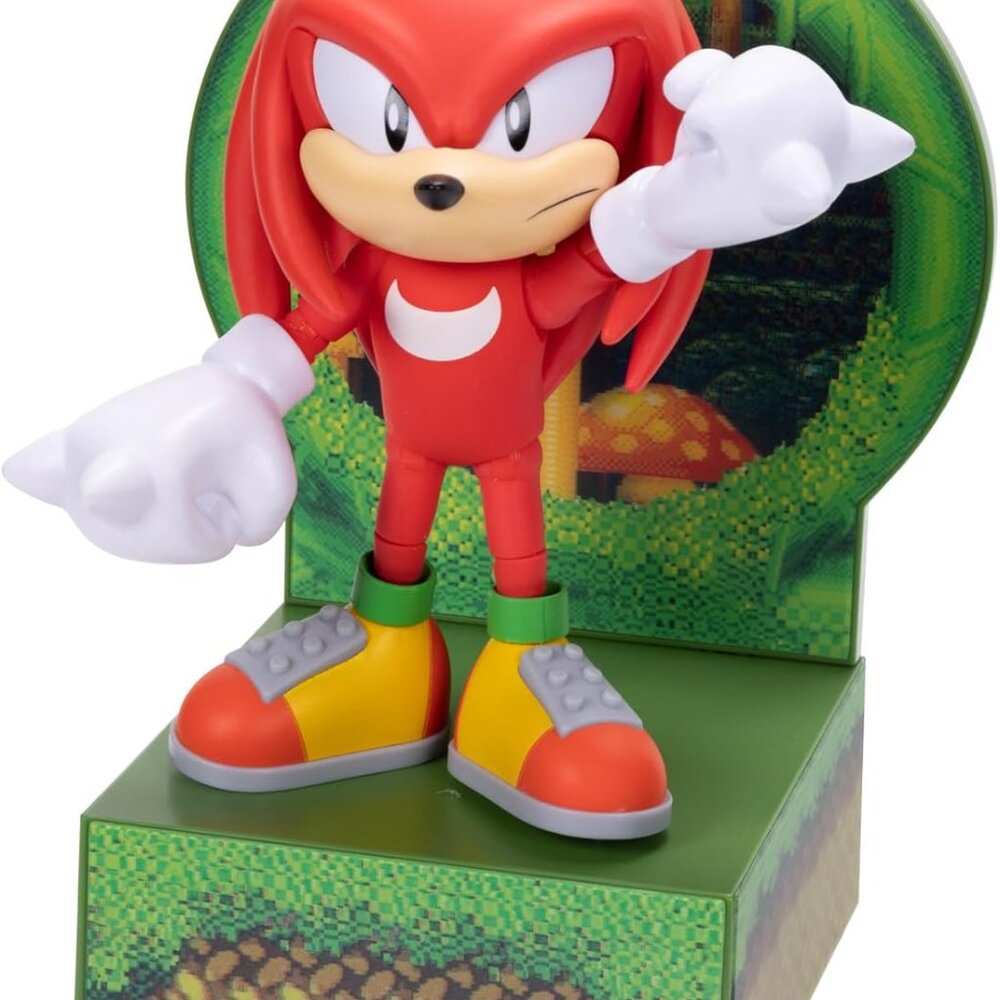 NEW Knuckles 6" Collectors Edition - Sonic the Hedgehog Figure by Jakks Pacific